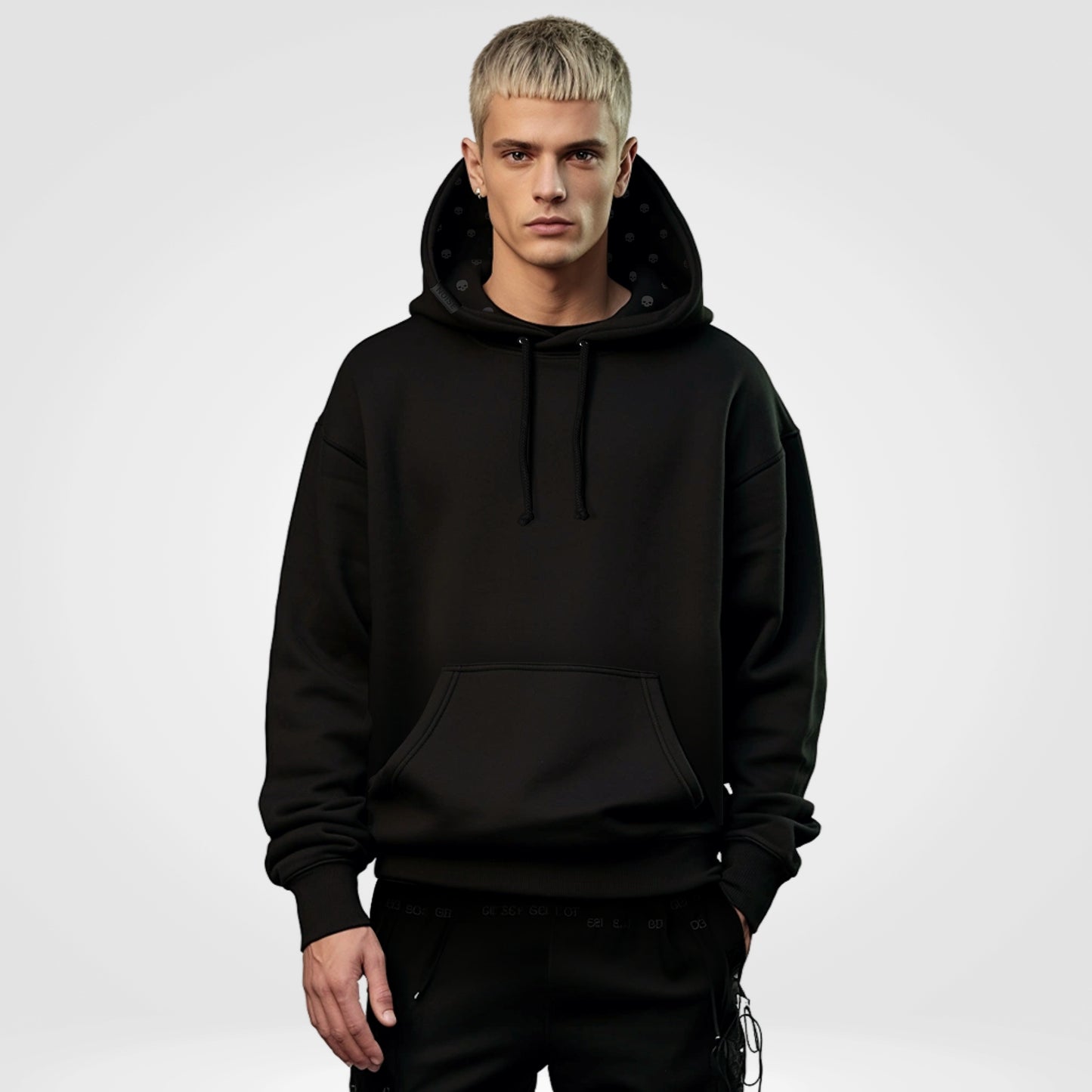 Dark Black Hoodie