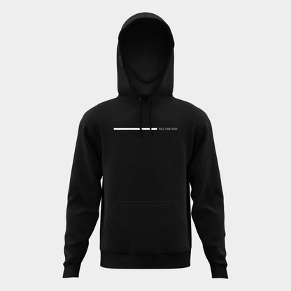 Till the End Black Hoodie