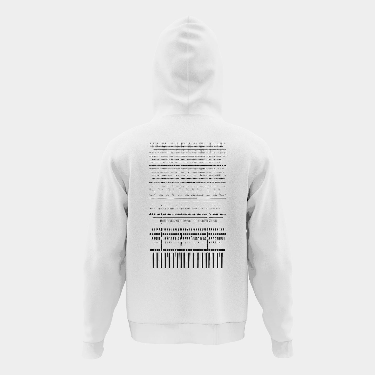 Synthetic White Hoodie