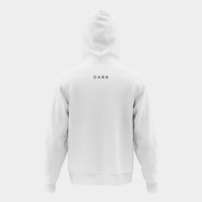 Dark White Hoodie