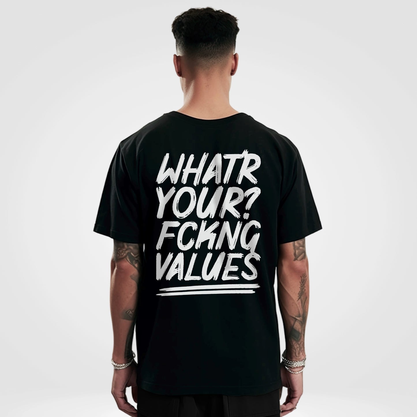 Values Black T-shirt