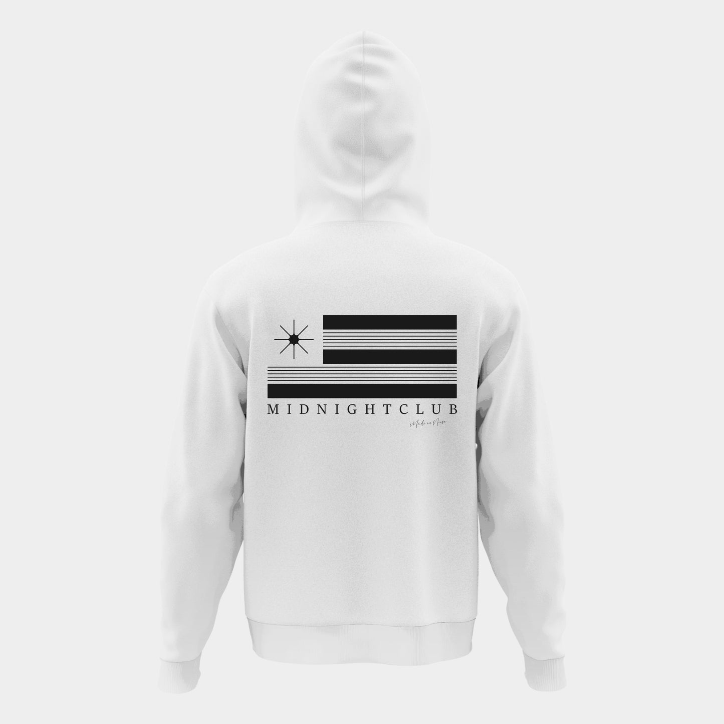 Midnight Club White Hoodie